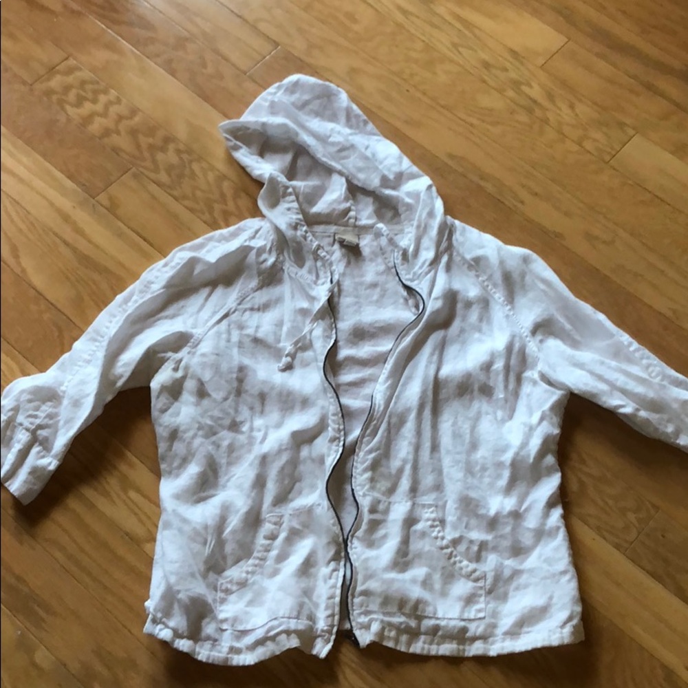 White 3/4 jacket